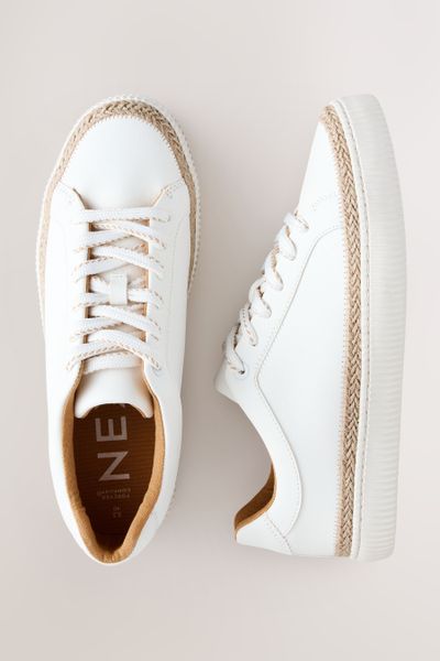 Next Forever Comfort® derbe Espadrilles-Schnürsneaker Sneaker günstig online kaufen