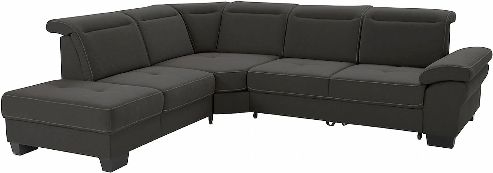 PLACES OF STYLE Ecksofa "Cornwall L-Form" incl. Sitztiefenverstellung, mit günstig online kaufen