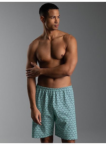 Trigema Bermudas TRIGEMA Pyjama Shorts mit Allover-Muster "Äffchen" (1-tlg) günstig online kaufen