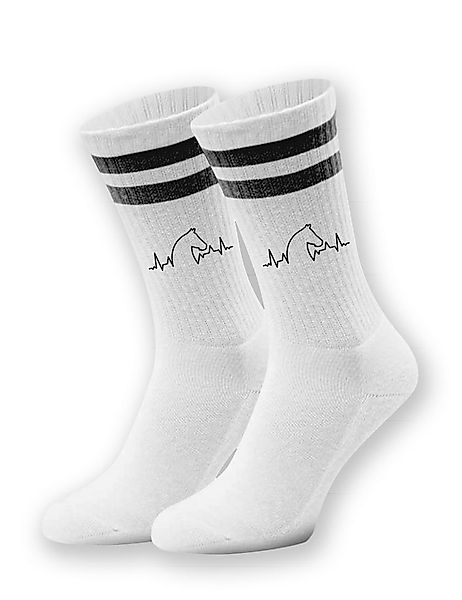 Youth Designz Tennissocken Unisex Socken "Heartbeat Pferd" Aufdruck lustig günstig online kaufen