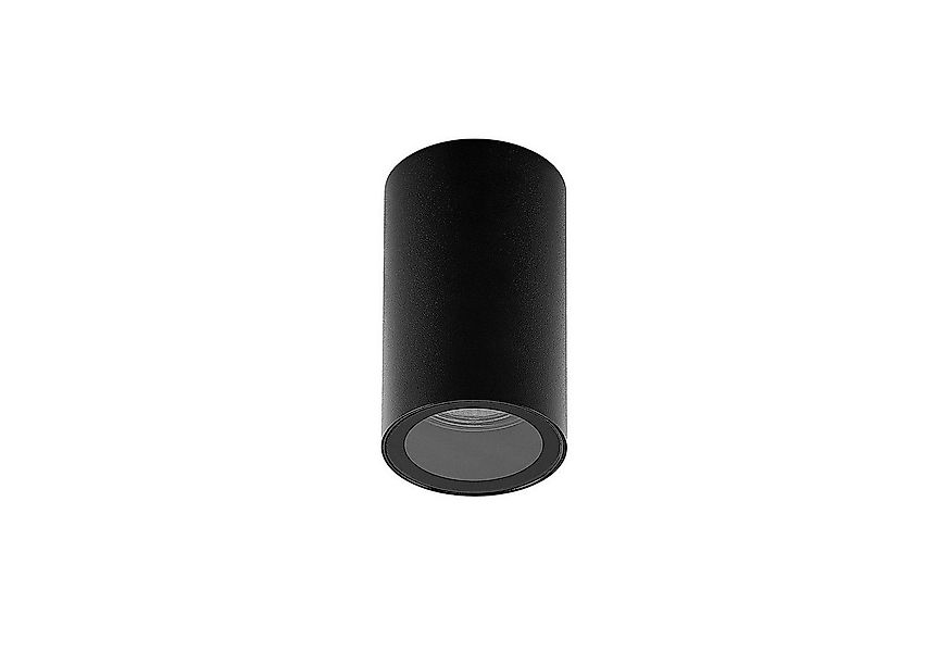 Arcchio Deckenstrahler Olivir, Metall, Schwarz IP44, 1 x 8 W LED günstig online kaufen