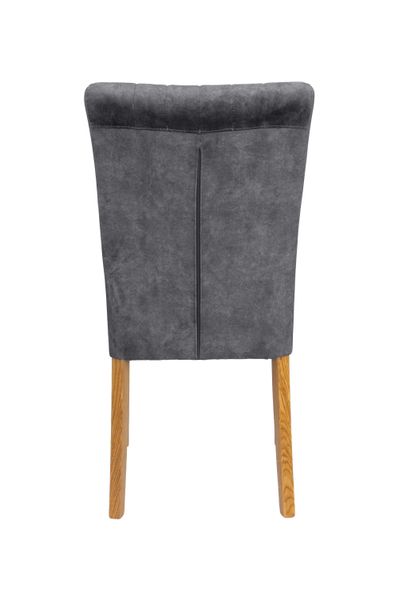 Home affaire 4-Fußstuhl (Set) 2 Stk. Samtvelours vertikale Nähte in der Rüc günstig online kaufen