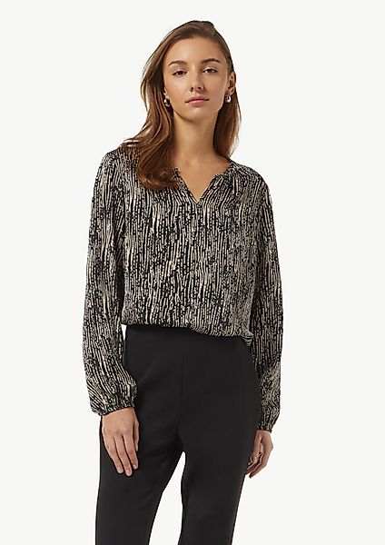 comma casual identity Langarmbluse Tunikabluse mit günstig online kaufen