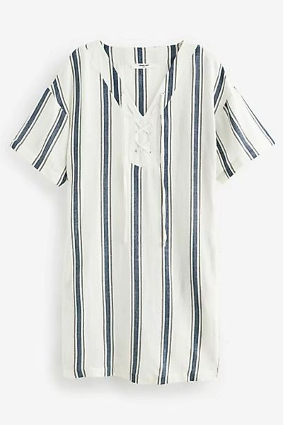 Next Sommerkleid Oversized Fit Kaftan mit Leinenanteil (1-tlg) günstig online kaufen