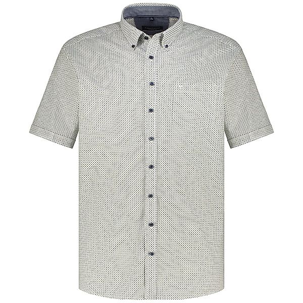 CASA MODA Freizeithemd mit Allover-Muster Farbe grün Größe: 6XL günstig online kaufen