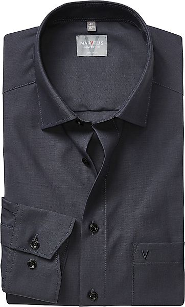 MARVELIS Langarmhemd Businesshemd, comfort fit, New-Kentkragen günstig online kaufen