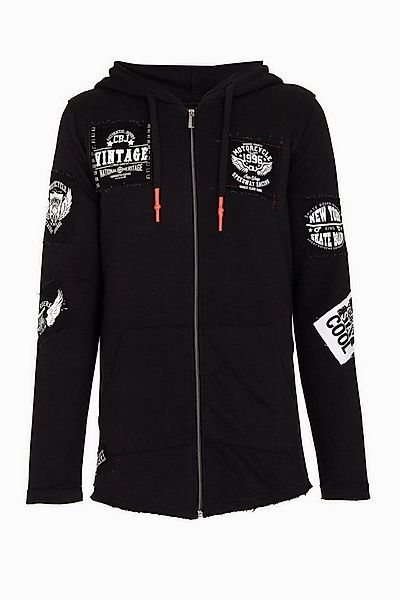 Cipo & Baxx Sweatjacke Sweatjacke (1-tlg) mit coolen Stickereien, CL-240 günstig online kaufen