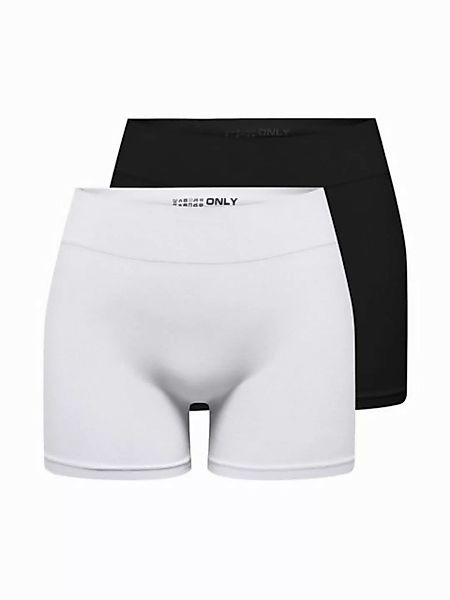 ONLY Hotpants "ONLVICKY S-LESS MINI SHORTS 2-PACK", (Packung, 2 tlg.) günstig online kaufen