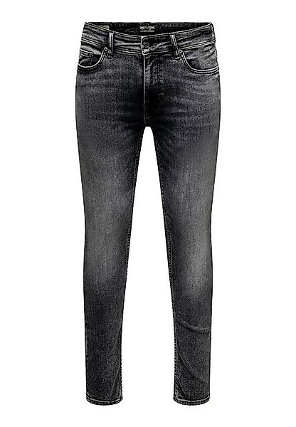 ONLY & SONS Slim-fit-Jeans Slim Fit Denim Jeans Alltags-Look mit Reißversch günstig online kaufen