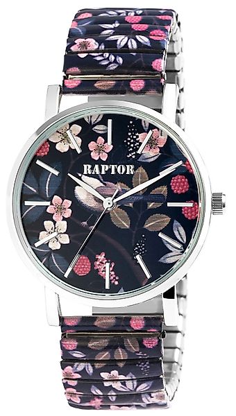 Raptor Quarzuhr Colorful Edition mit Edelstahlzugarmband, günstig online kaufen