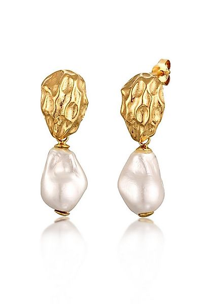 Elli Perlenohrringe Ohrstecker Muschelkernperle Weiß 925 Sterling Silber ve günstig online kaufen