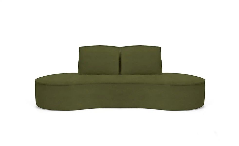 Einzelsofa  Flow ¦ grün ¦ Maße (cm): B: 234 H: 88 Polstermöbel > Sofas > 3- günstig online kaufen