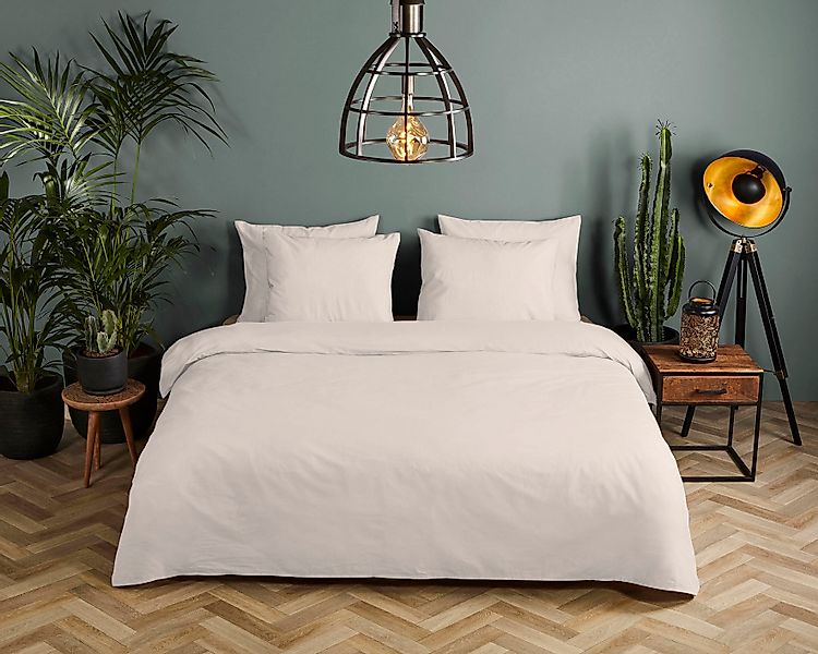 hip Bettwäsche "Hip Uni" 2 Stk. tlg. 100% Baumwolle, Mako-Satin, 135x200, U günstig online kaufen