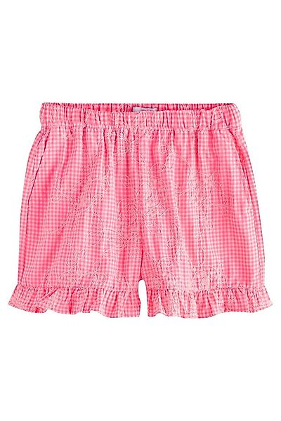 Next Shorts Vichykaro-Shorts mit Stickerei (1-tlg) günstig online kaufen