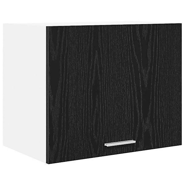 vidaXL Hängeschrank Riga Schwarze Eiche und Weiß 50 x 31 x 40 cm 884148 günstig online kaufen