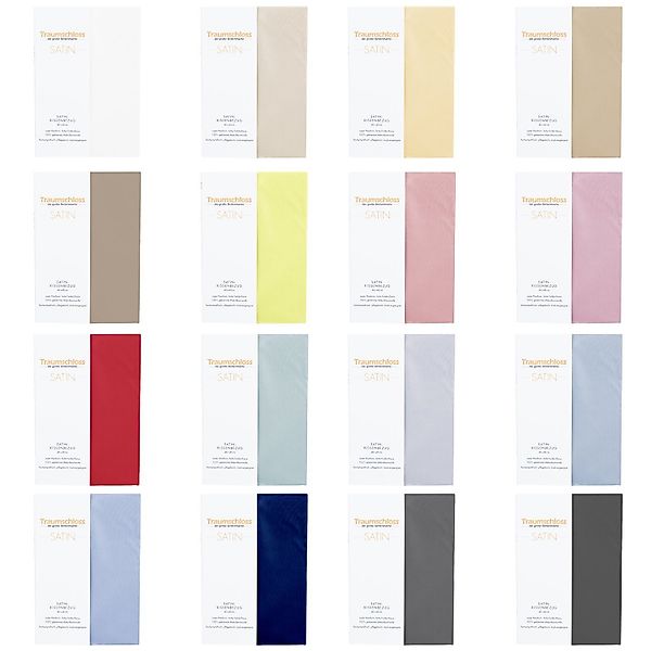 Traumschloss Kissenbezug Mako-Satin, (1 Stück), 100% Mako-Baumwolle, mit Re günstig online kaufen