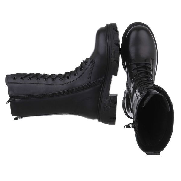 Ital-Design Damen Freizeitschnürschuhe aus echtem Leder günstig online kaufen