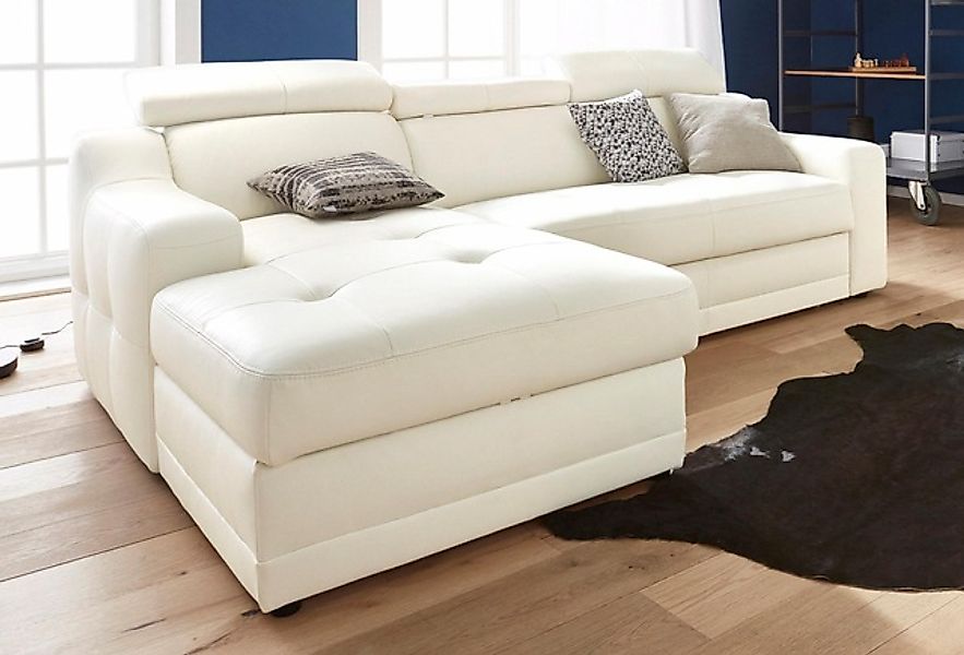 exxpo - sofa fashion Ecksofa »Lotos, bequem und funktionell, Federkern, Bre günstig online kaufen