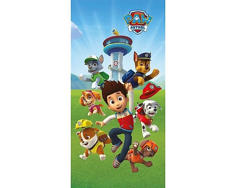 PAW PATROL Strandtuch Liegetuch – Kuscheliges Strandtuch 70x140 cm für Kind günstig online kaufen