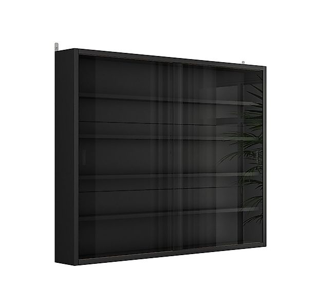 Vicco Hängevitrine Clario, Schwarz, mit 4 Einlegeböden (1-St) günstig online kaufen