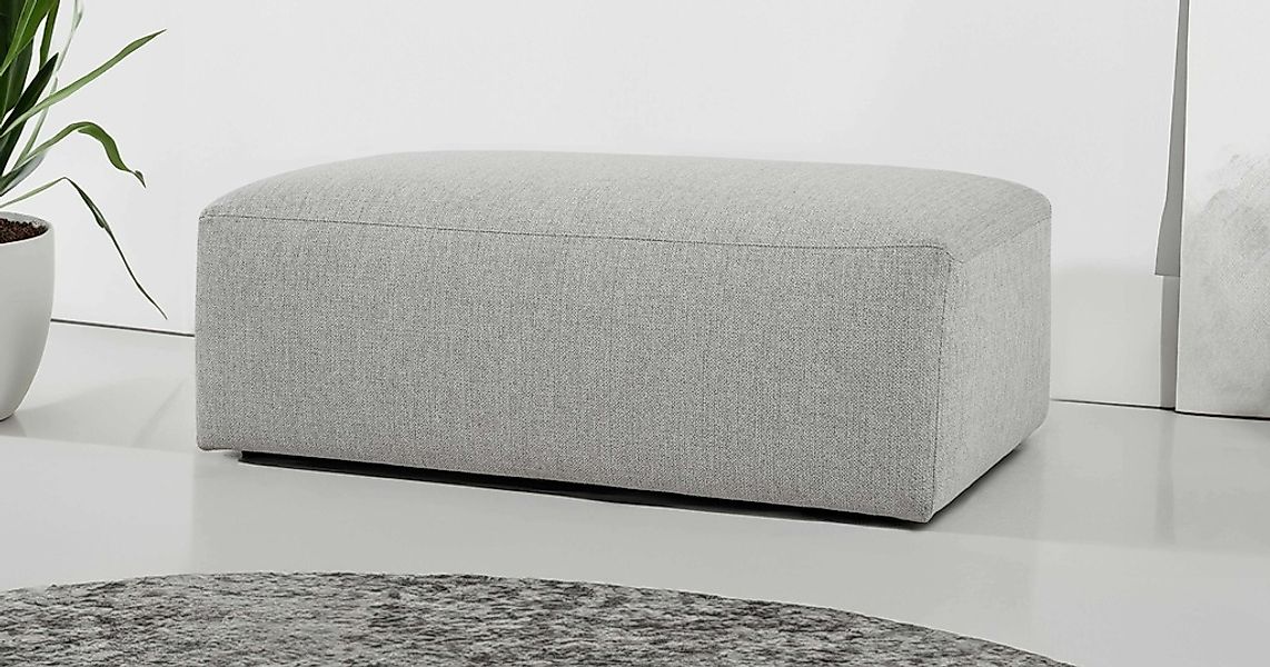 INOSIGN Polsterhocker "Koa", Wellenunterfederung, weicher Lounge-Sitzkomfor günstig online kaufen