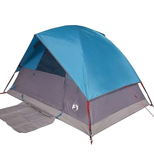 vidaXL Kuppel-Campingzelt 4 Personen Blau Wasserdicht 94700 günstig online kaufen