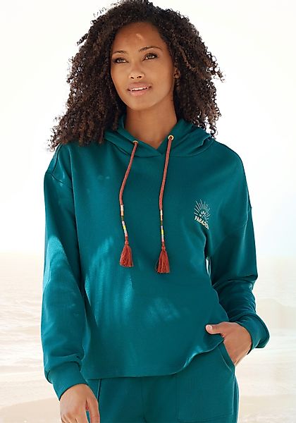 Vivance Hoodie, Kapuzensweatshirt mit Print, Loungewear günstig online kaufen