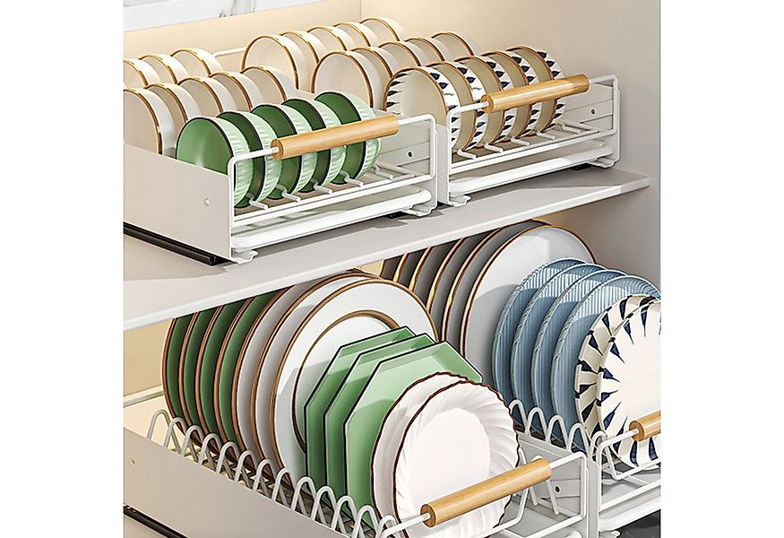 GarveeMore Küchenorganizer-Set Ausziehbare Schrankorganisatoren mit selbstk günstig online kaufen