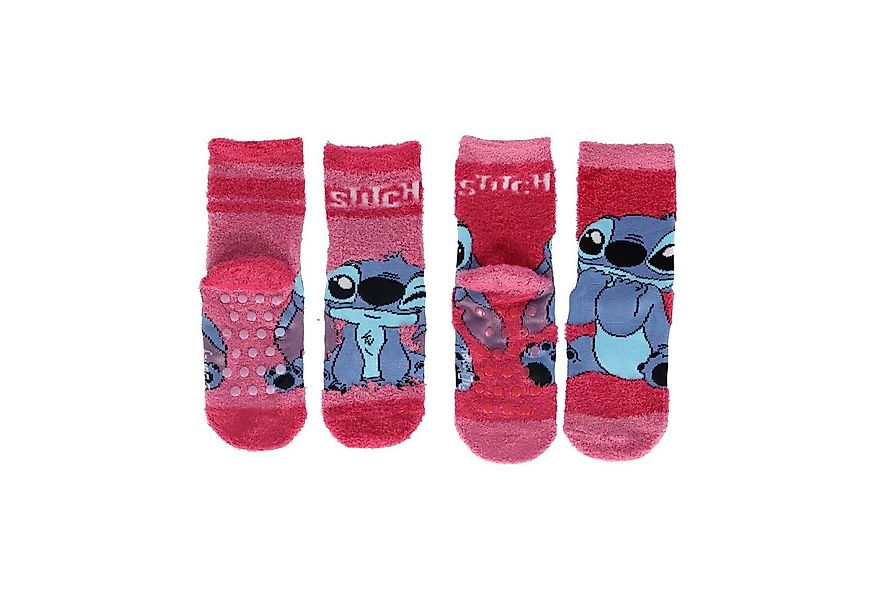 Lilo & Stitch Socken Socken – Flauschige, niedliche Socken im praktischen 2 günstig online kaufen
