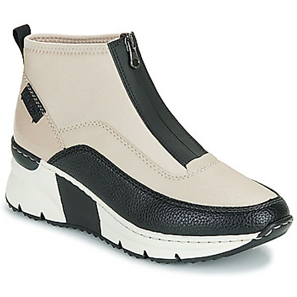 Rieker Schlupfboots Stiefelette, High Top Sneaker mit Reißverschluss auf de günstig online kaufen
