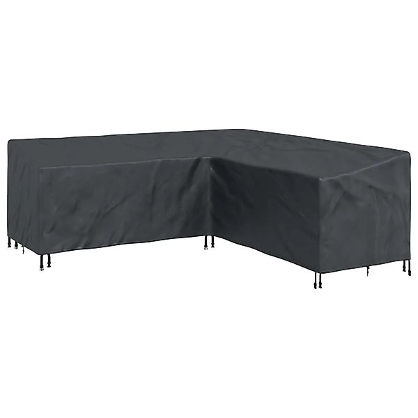 vidaXL Möbelbezug Schwarz 220 x 220 x 80 cm 600D Oxford Stoff 4105659 günstig online kaufen
