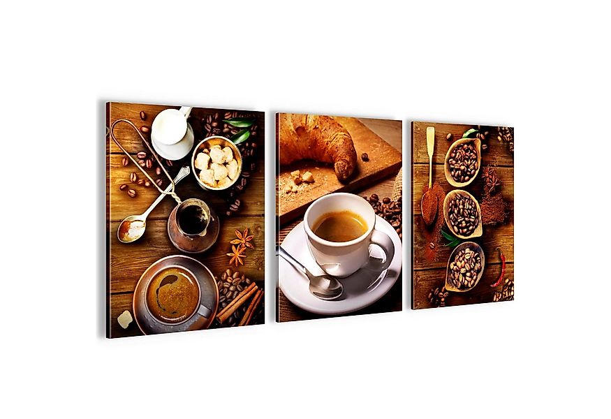 Novart Wandbild Küche Esszimmer Kaffee Braun günstig online kaufen