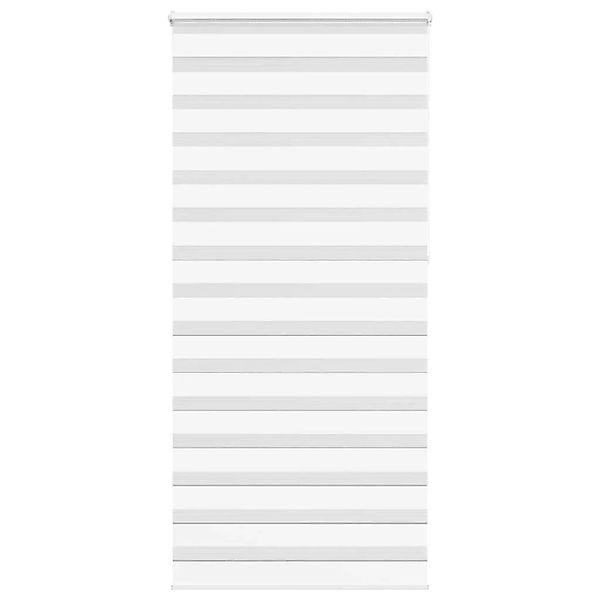 vidaXL Doppelrollo Weiß 110x230 cm Stoffbreite 105,9 cm Polyester 4014809 günstig online kaufen