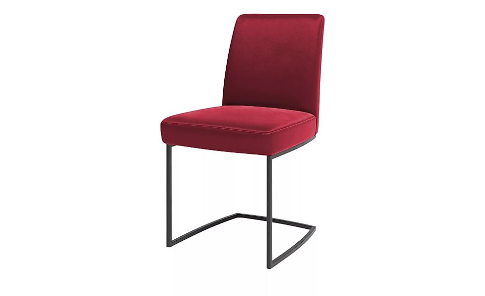 JOOP! Samt-Schwingstuhl  Swing - rot - 46 cm - 88 cm - 61 cm - Stühle > Ess günstig online kaufen