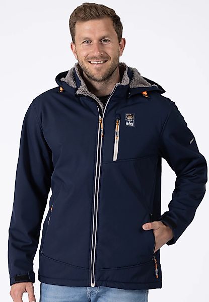 LPO Softshelljacke "Laron" mit Teddyfutter günstig online kaufen