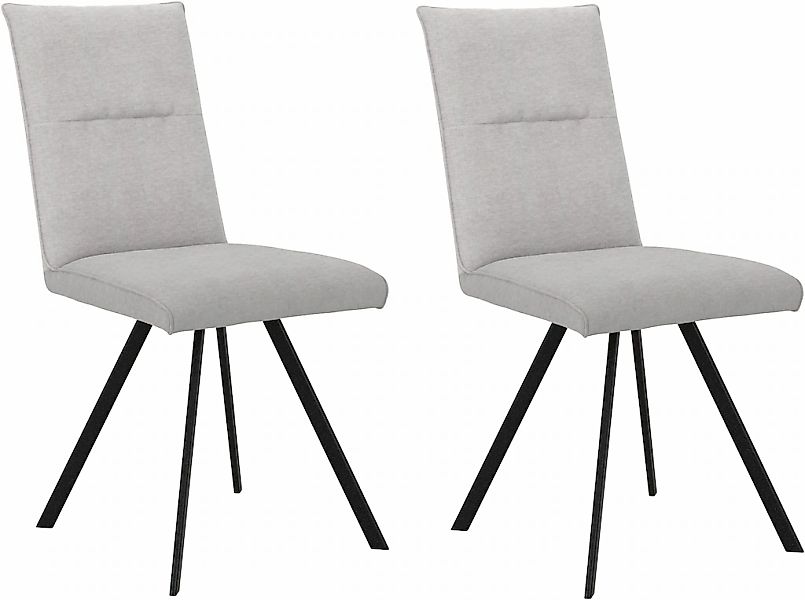 OTTO home 4-Fußstuhl "Sava" (Set) 2 Stk.Metallgestell günstig online kaufen