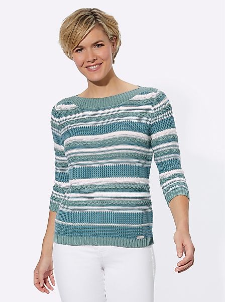 Witt Strickpullover 3/4 Arm-Pullover günstig online kaufen