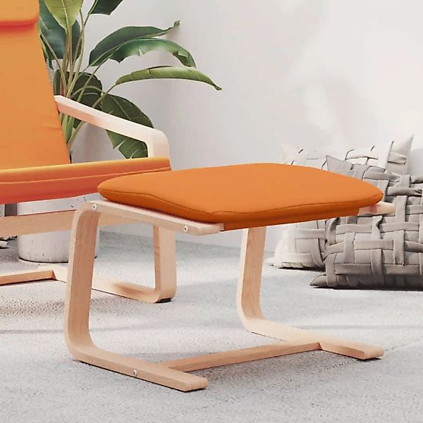 vidaXL Polsterhocker Fußhocker Dunkelgelb 51x41x40 cm günstig online kaufen