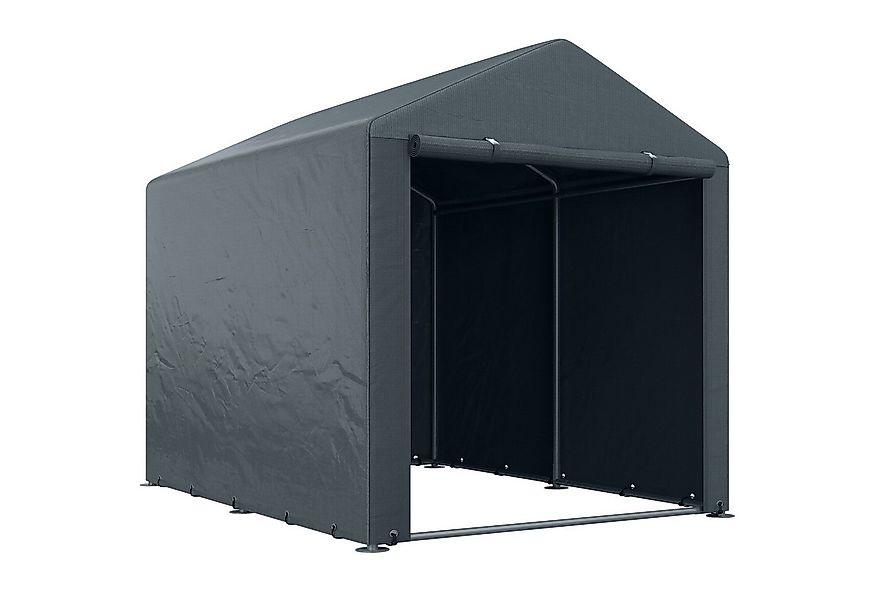 MC Star Einzelcarport 1,6 x 2,18 x 1,72 m Lagerzelt mit UV-Schutz, Reißvers günstig online kaufen