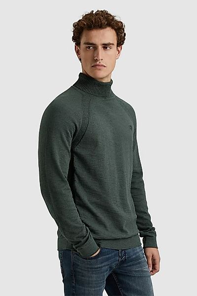 Cast Iron Rollkragenpullover Anthrazit - Größe M günstig online kaufen