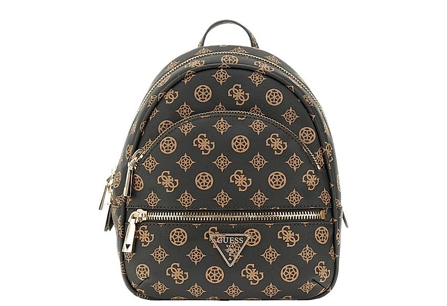 Guess Rucksack Manhattan II Backpack mocha logo günstig online kaufen