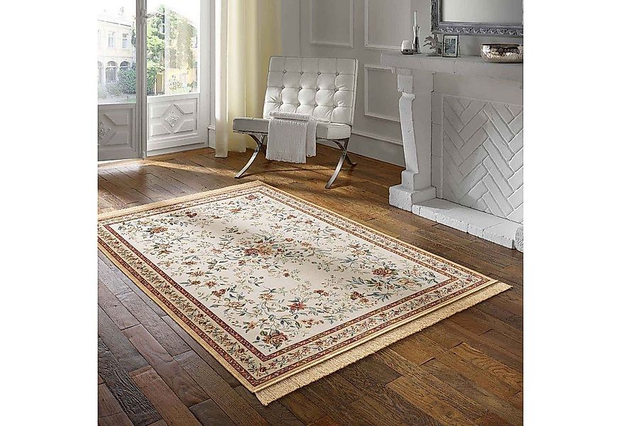 TaraCarpet Teppich Palazzo Royal Antique Roses Bordüre, rechteckig, Höhe: 6 günstig online kaufen