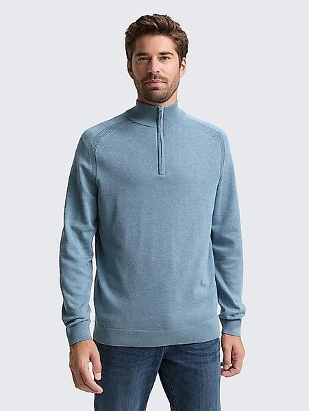 TOM TAILOR Strickpullover Pullover & Strickjacken Troyer Strickpullover mit günstig online kaufen