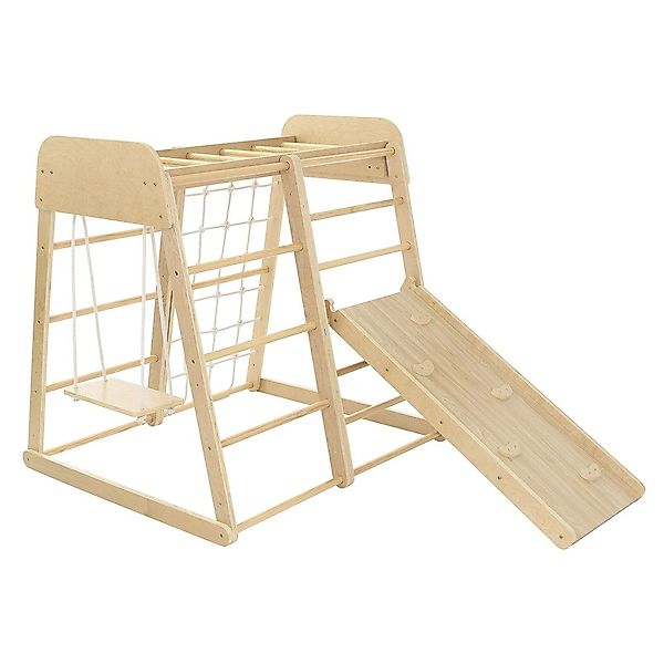 Joyz Klettergerüst Indoor Holz Spielplatz Motorik günstig online kaufen