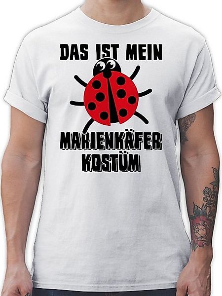 Shirtracer T-Shirt Das ist mein Marienkäfer Kostüm - schwarz Karneval & Fas günstig online kaufen