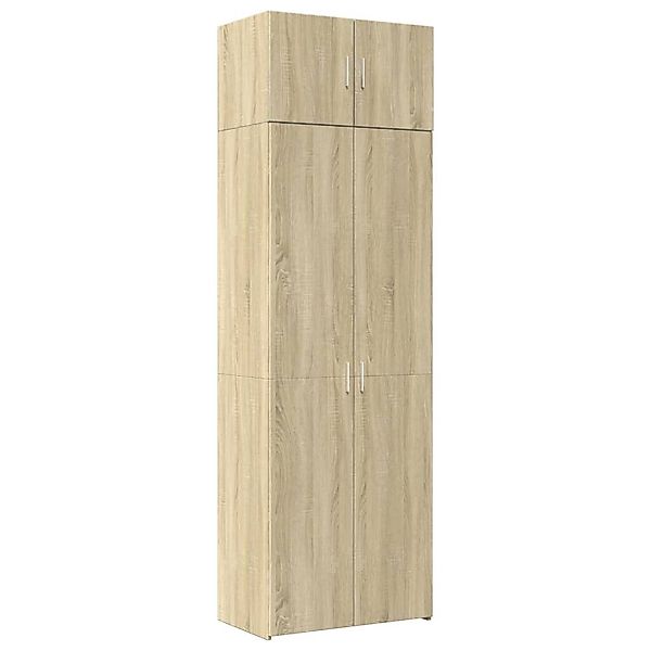 vidaXL Sideboard Hochschrank Sonoma-Eiche 70x42,5x225 cm günstig online kaufen