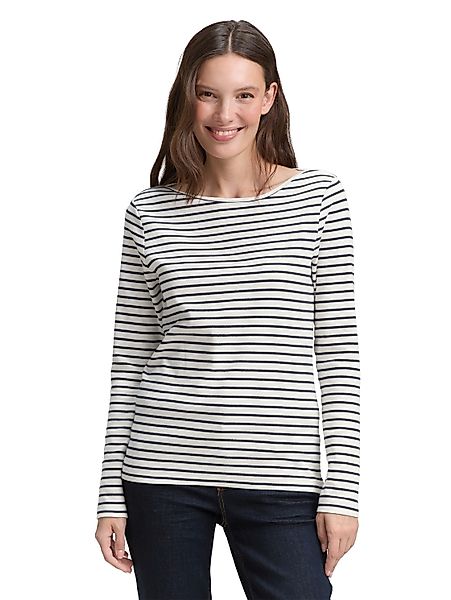 TOM TAILOR Langarmshirt, mit Streifen Muster günstig online kaufen