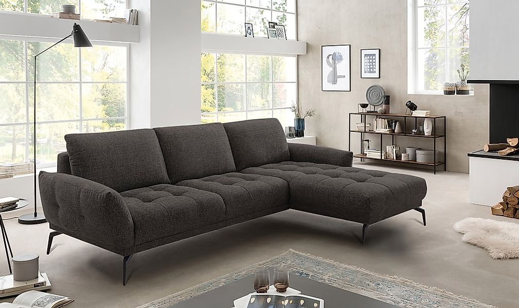 exxpo - sofa fashion Ecksofa "NICEA erstklassiger Sitzkomfort, OTTOs Choice günstig online kaufen