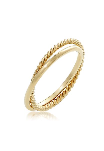 Elli Fingerring Wickelring Klassik Fein Gedreht günstig online kaufen