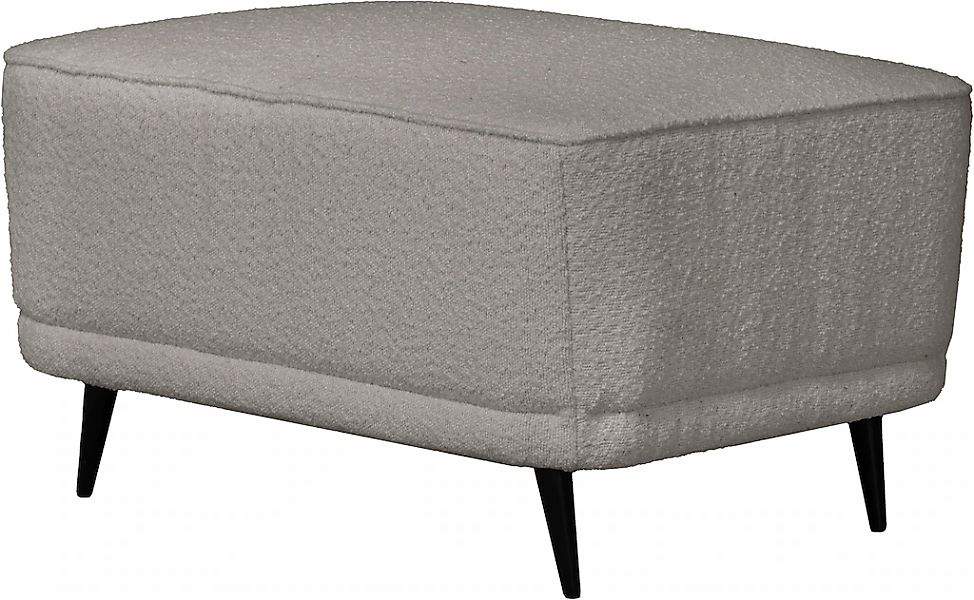 Home affaire Polsterhocker "Ashly" in 3 Bezugsvarianten, Bouclé, Samtoptik günstig online kaufen